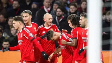 دور المجموعات لدوري أبطال أوروبا: بنفيكا يتجاوز أياكس وجالاتا سراي يخسر أمام سان جيلواز