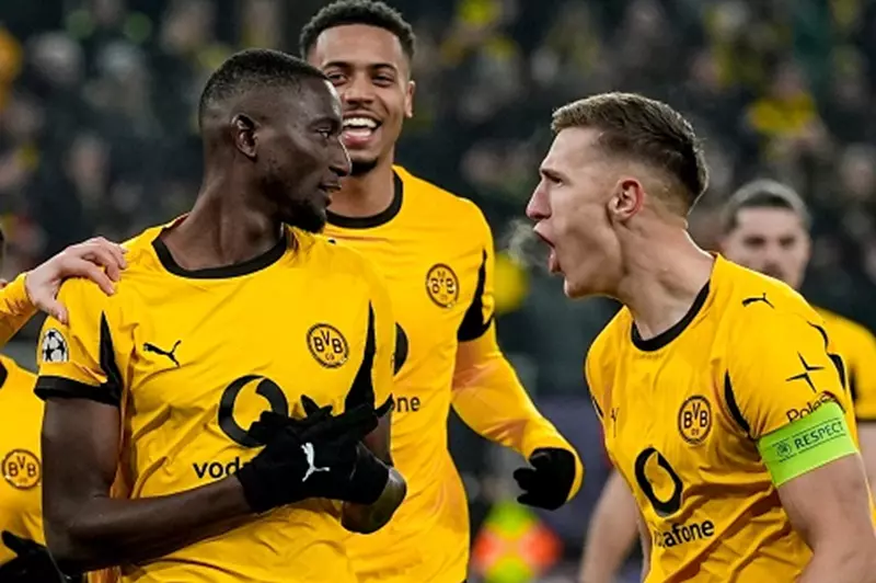 دوري أبطال أوروبا: نتائج مثيرة لبروسيا دورتموند ونابولي