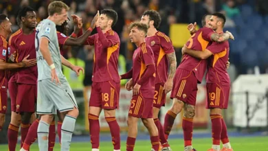 روما يتصدر الدوري الإيطالي بعد انتهاء الجولة الحالية