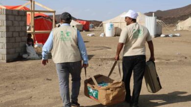 سلمان للإغاثة تطلق حملة شاملة لتنظيف الخوخة بالحديدة