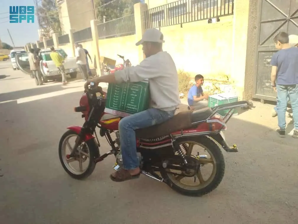 سلمان للإغاثة يطلق حملة توزيع سلات غذائية في القنيطرة سورية