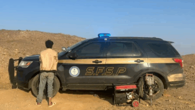 ضبط مخالفات بيئية لاستغلال الرواسب الطبيعية في منطقة تبوك