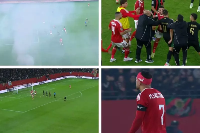 فوضى جماهيرية في مباراة الأهلي والجيش الملكي: تحليل ردود الفعل الدولية