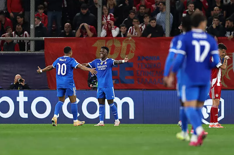 في ليلة تاريخية لمبابي: ريال مدريد يحقق انتصاره الحاسم ضد أولمبياكوس في اليونان