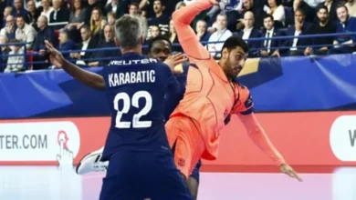 كرة اليد: برشلونة يتفوق على باريس رغم تألق يحيى خالد وسيف الدرع