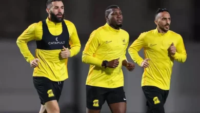 كريم بنزيما يستأنف تدريباته مع الاتحاد استعداداً لربع نهائي كأس الملك