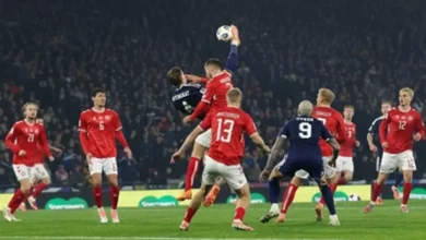 ماكتوميناي يسجّل هدفاً أسطورياً يعزز آمال السكوديتو ضد الدنمارك