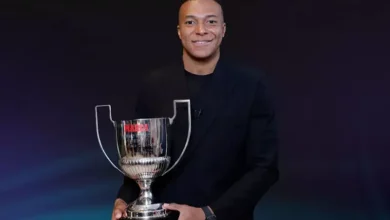 مبابي يتوج بجائزة البيتشيشي كأفضل هداف في الليجا 2024-2025 برصيد 31 هدفاً