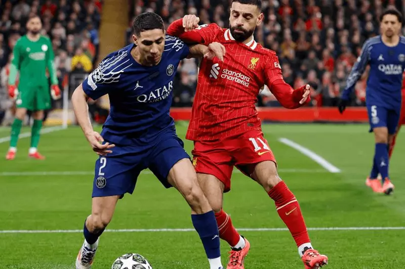 محمد صلاح في صراع مع حكيمي وأوسيمين على لقب أفضل لاعب أفريقي 2025