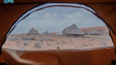 مخيم لينة: تعزيز السياحة البيئية في محمية الإمام تركي