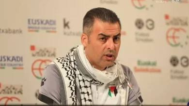 مدرب فلسطين: الطموح الوطني وتأهيل المونديال من خلال مواجهة الباسك