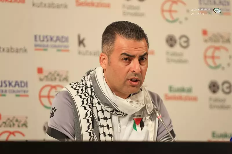 مدرب فلسطين: الطموح الوطني وتأهيل المونديال من خلال مواجهة الباسك