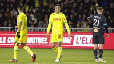 مصطفى محمد وتأثيره في تعادل نانت بالدوري الفرنسي