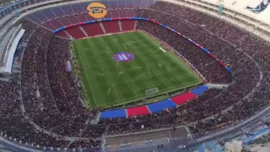 ميسي الغائب الحاضر: تألق برشلونة في ليلة العودة إلى كامب نو