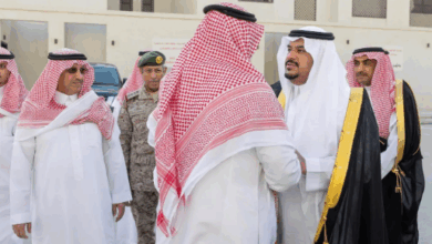 نائب أمير الرياض يقيم صلاة الجنازة على إبراهيم البنيان بحضور رسمي مميز