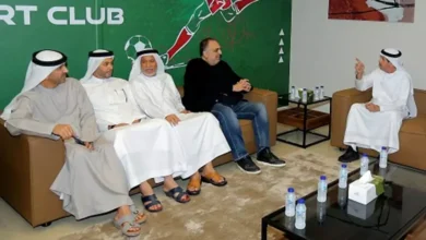 وليد دعبس يدشن مقر مودرن سبورت الجديد بدبي