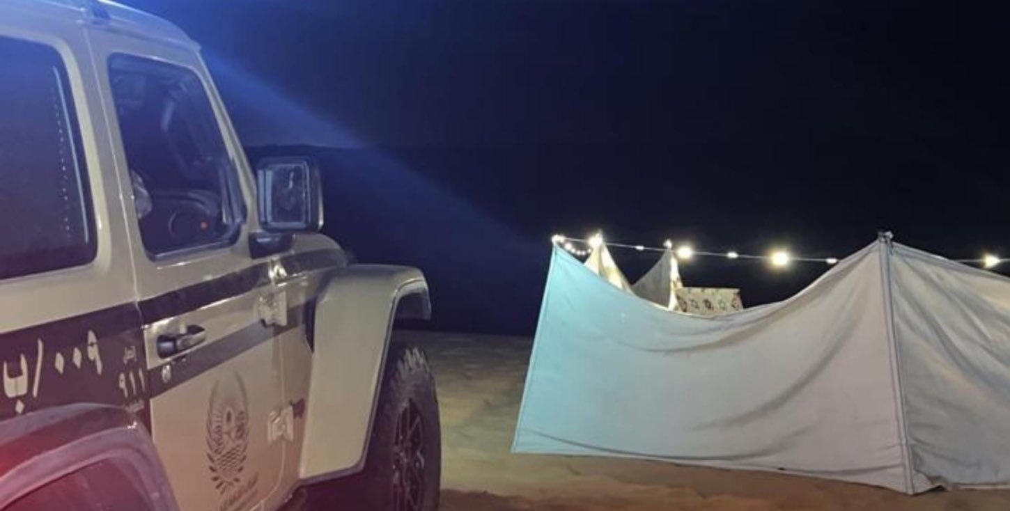 إجراءات ضبط المخالفات في محمية الملك عبدالعزيز للتخييم غير المرخص