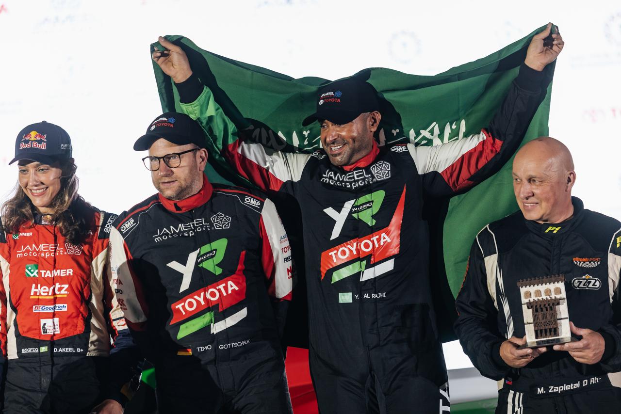 إنجاز تاريخي: الراجحي يتوج باللقب الخامس على التوالي في بطولة العالم