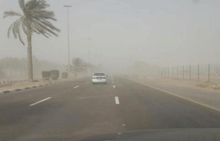 التأثيرات البيئية للأتربة المثارة والرياح النشطة في محافظة الجموم