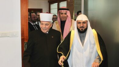 المعيقلي يتوجه إلى مقدونيا الشمالية في زيارة تاريخية ضمن برنامج أئمة الحرمين الشريفين