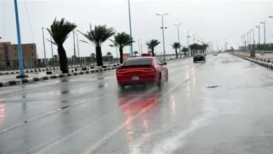 تأثير التقلبات الجوية على المدينة المنورة: توقعات الأمطار الغزيرة حتى الثلاثاء