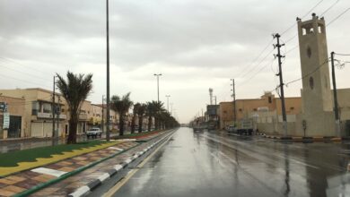 تحذيرات جوية: أمطار غزيرة وسيول محتملة في الحدود الشمالية