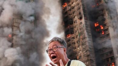 تطورات الحريق المأساوي في مجمع هونغ كونغ: وفاة 151 شخصاً