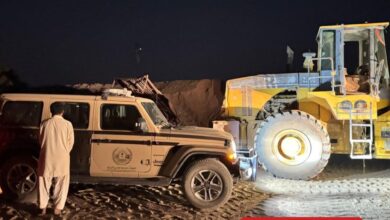 ضبط مقيم متورط في استغلال الرواسب الطبيعية بالمدينة المنورة