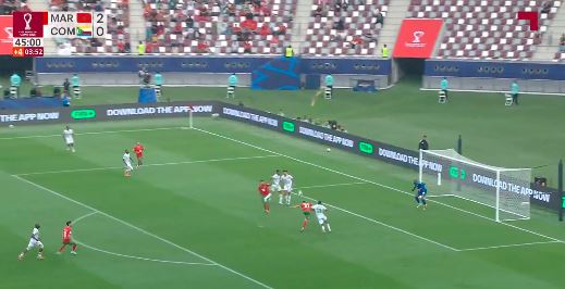 كأس العرب 2025: انتصار ساحق للمغرب على جزر القمر بثلاثية