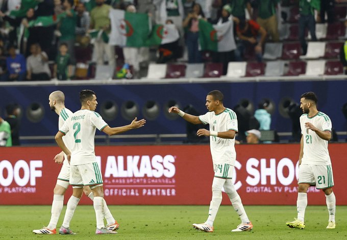 كأس العرب: الجزائر تكتسح البحرين بخماسية ساحقة