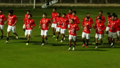 منتخب مصر يستعد لمواجهة الكويت في كأس العرب بالزي الأحمر غدًا
