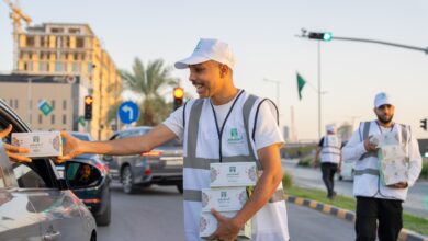أبو كاس تتبنى رعاية برنامج "إفطار صائم" للوقاية من حوادث السير قبيل الإفطار
