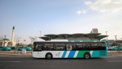 إطلاق خدمة النقل الترددي ضمن فعاليات ماراثون "معالم المدينة المنورة"