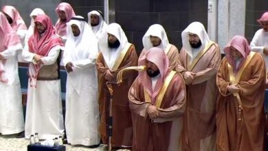 احتفالات روحانية: ليلة 9 رمضان وصلاة التراويح بالحرم المكي