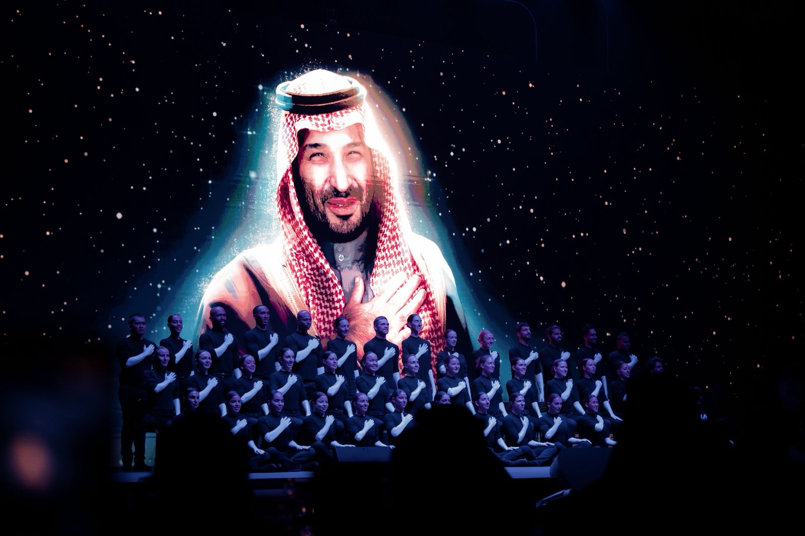 احتفالية الامتنان: عرض مسرحي عالمي في حفل الجائزة السعودية للإعلام مستوحى من تقدير ولي العهد