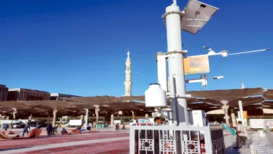 الأرصاد الجوية: رصد شامل لطقس الحرمين والمواقيت والطرق المؤدية خلال شهر رمضان المبارك