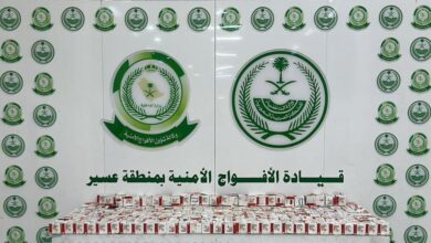 الأفواج الأمنية تنجح في إحباط عملية تهريب 59,815 قرصًا ممنوعًا في عسير