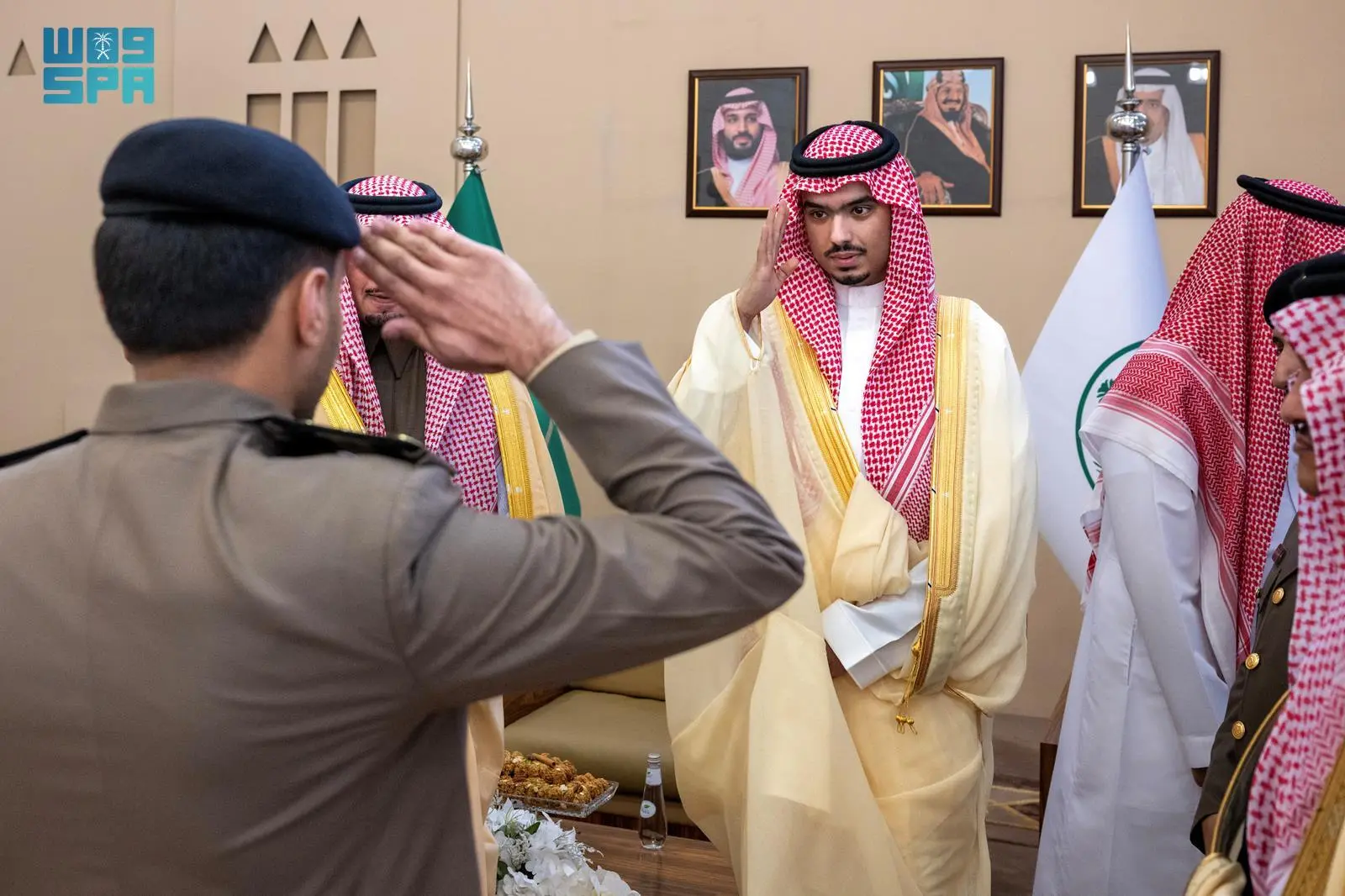 الأمير راكان بن سلمان بن عبدالعزيز يستقبل التهاني بمناسبة تعيينه محافظًا للدرعية