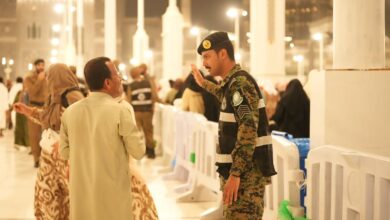 الاستراتيجيات الأمنية لتنسيق الحشود في المسجد الحرام durante شهر رمضان المبارك