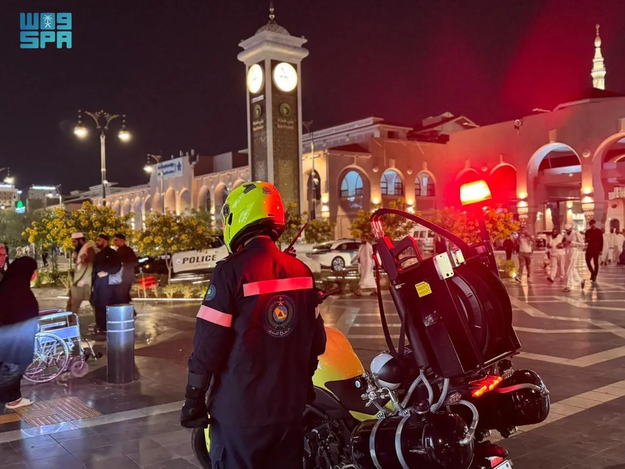 الدفاع المدني يعزز استراتيجيات الوقاية في المسجد النبوي والمنطقة المركزية