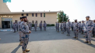 المدير العام لحرس الحدود يُجري جولة تفقدية على القطاعات والوحدات البرية والبحرية في مكة المكرمة