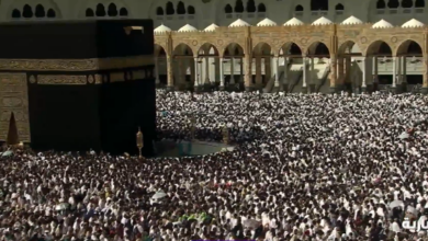 انسيابية تنظيم دخول المعتمرين إلى صحن المطاف في المسجد الحرام