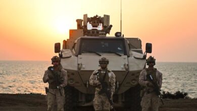 تحقيق التعاون العسكري: تنفيذ تمرين بحري مشترك تحت عنوان 'المدافع الأزرق 26' بين القوات البحرية ونظيرتها الأمريكية