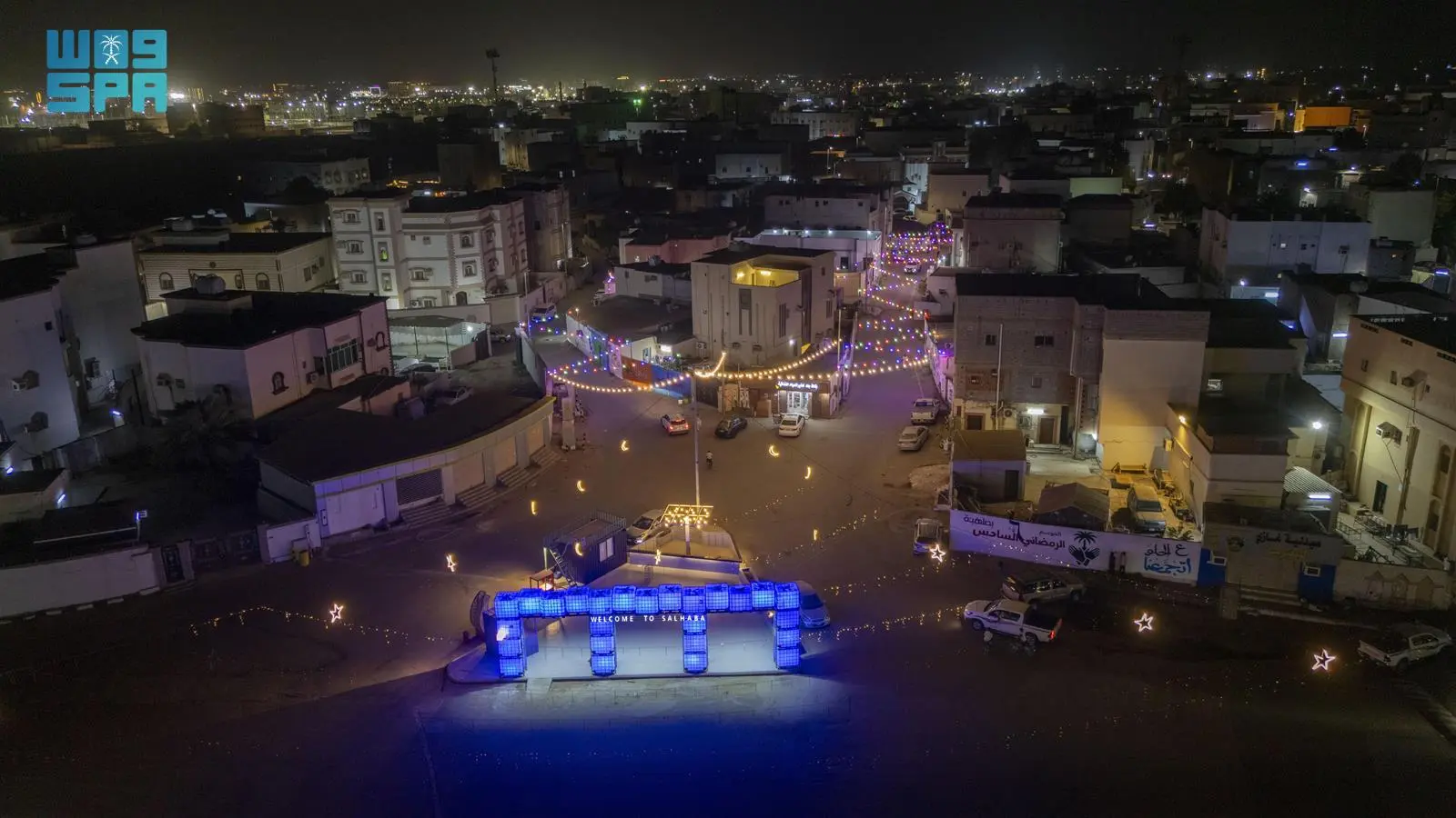 تزيين أحياء جازان لاستقبال رمضان: إبداع وروح تكافلية تعكس التحدي الاجتماعي