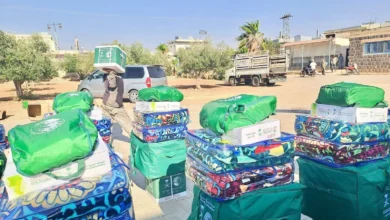 توزيع 542 قسيمة شرائية مقدمة من مركز الملك سلمان للإغاثة في درعا