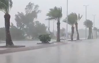 توقعات بأمطار غزيرة ورياح قوية على منطقة حائل