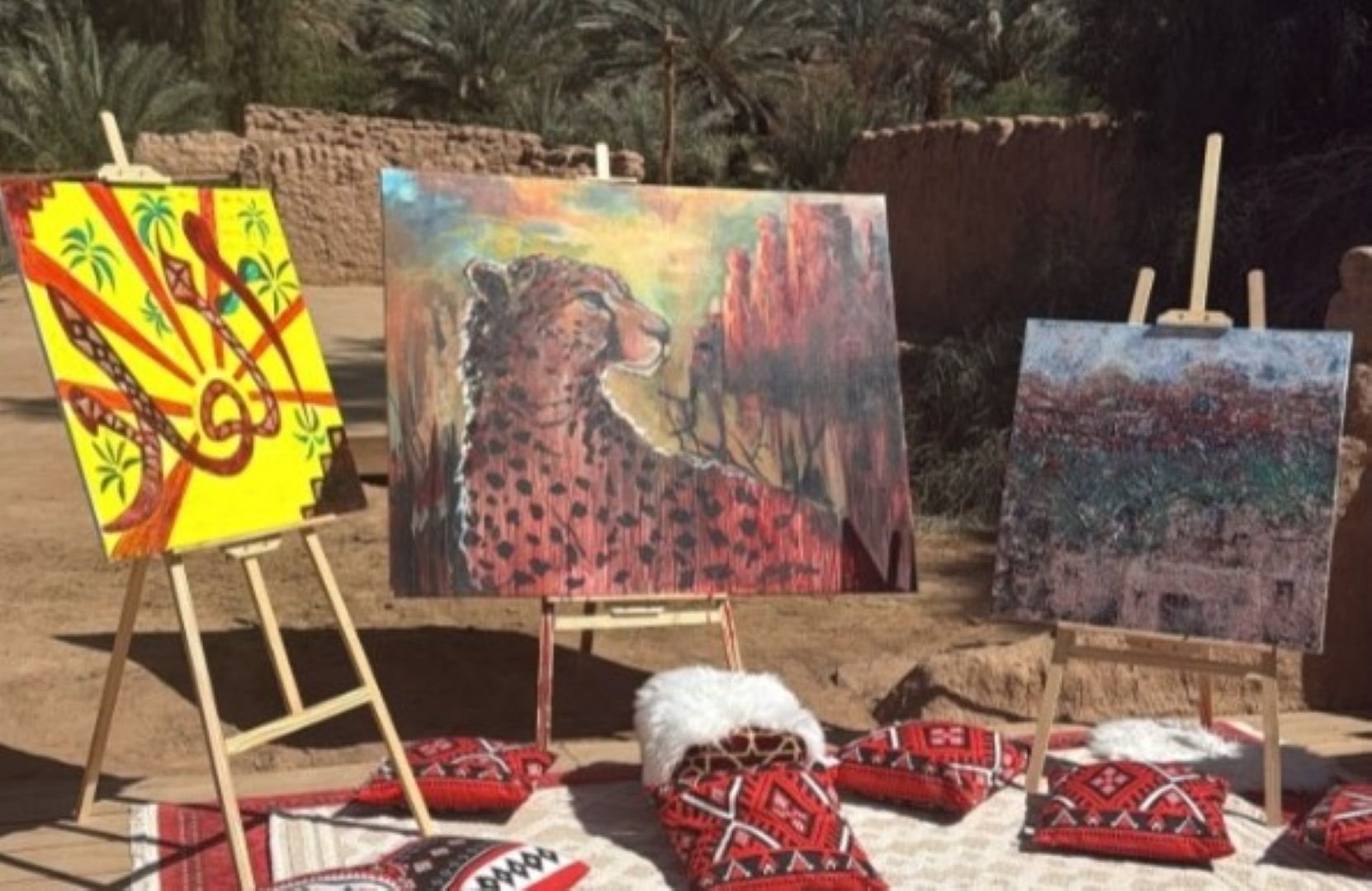 ختام معرض ريشة العلا: تجربة فنية متميزة بين الإبداع والسياحة