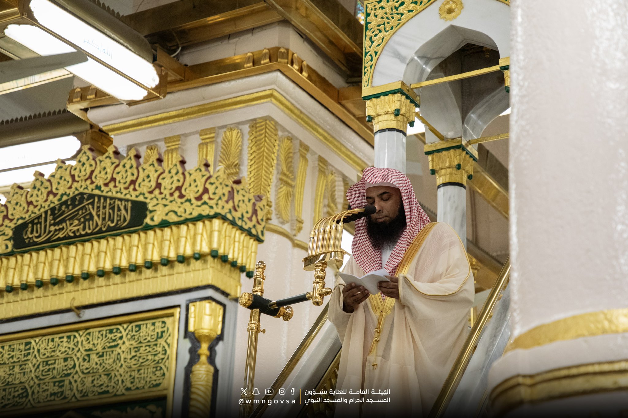 خطيب المدينة المنورة: شهر التحرير والعتق – لا تفوتوا الفرصة