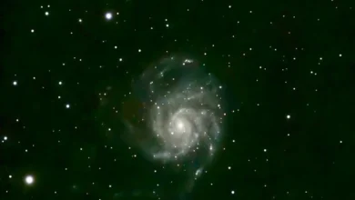 رصد مجرة "دولاب الهواء" في سماء مدينة السهلة جنوبي رفحاء