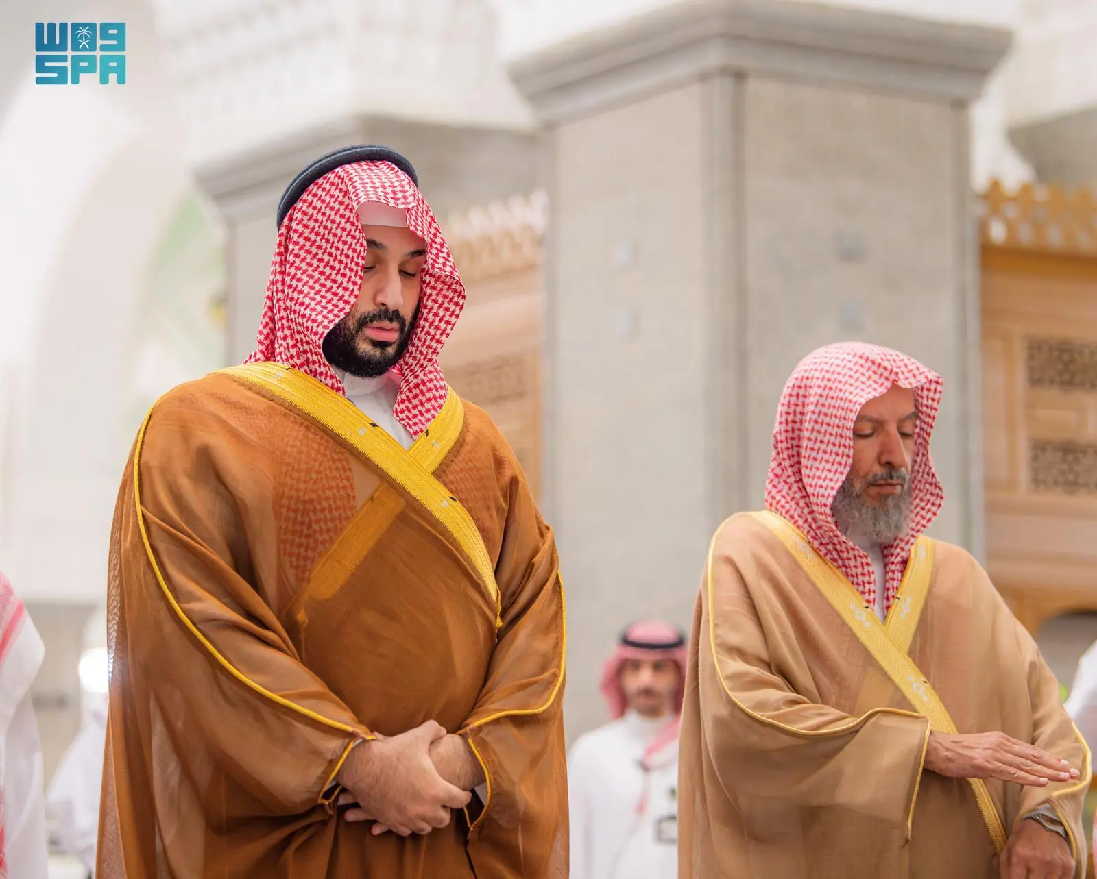 زيارة ولي العهد لمجمع مسجد قباء التاريخي بالمدينة المنورة